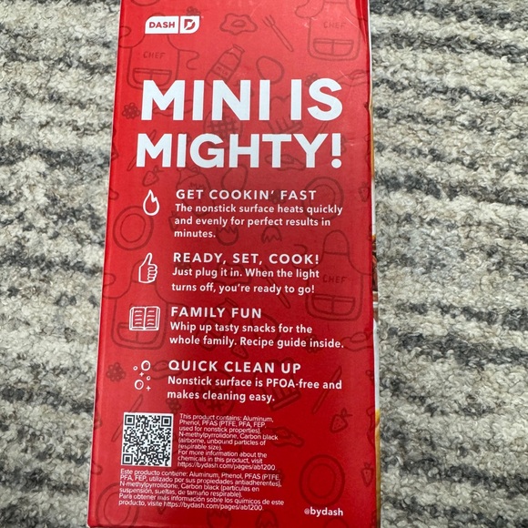 Pumpkin mini waffle maker - Picture 3 of 3